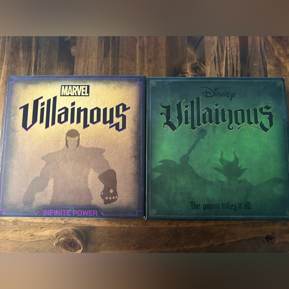 Marvel and Disney Villainous Board Games